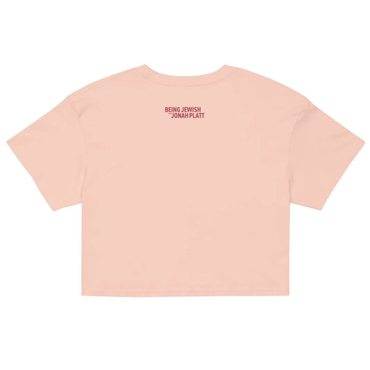 “Weekly Shoutout to Courtney” Cropped Tee in Pink