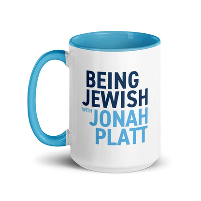 Being Jewish Text Logo Mug