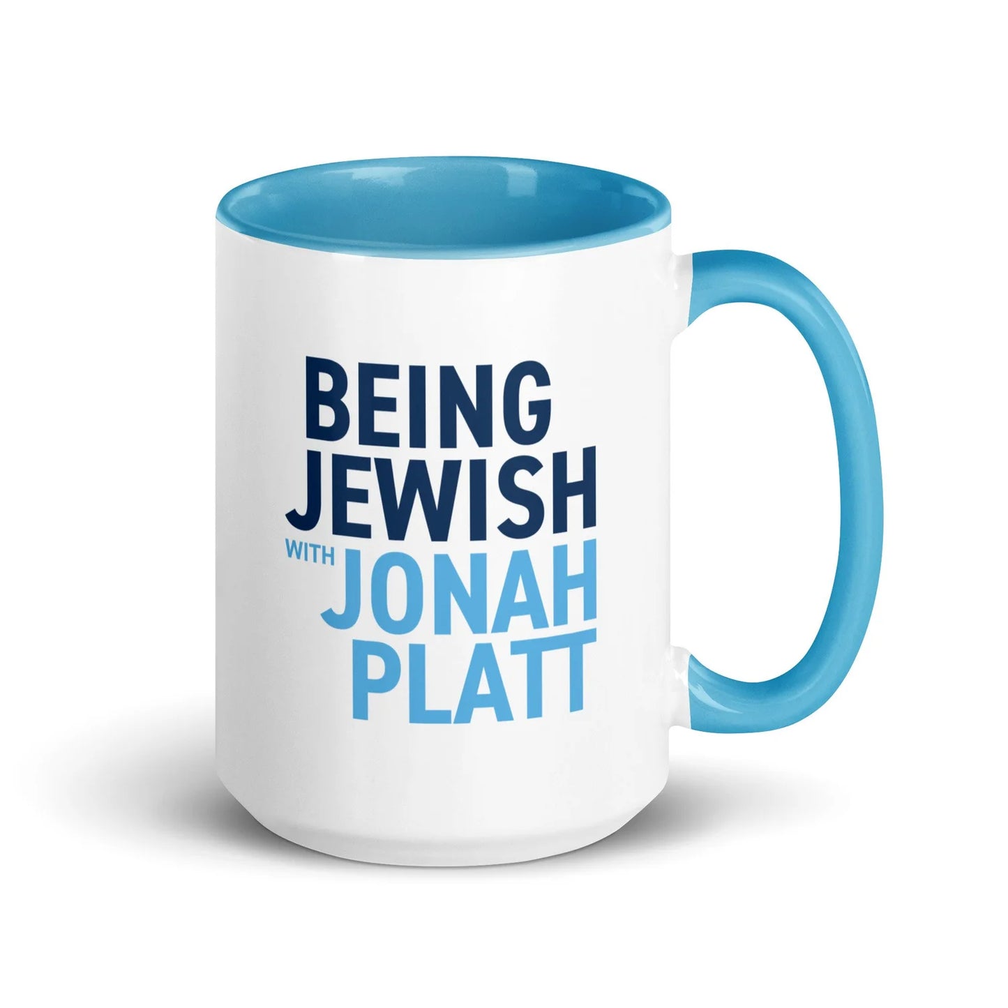 Being Jewish Text Logo Mug